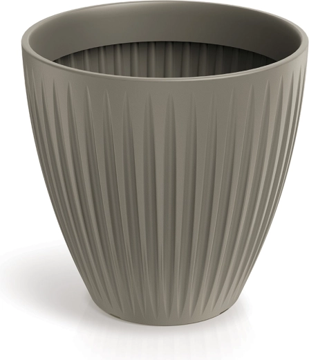 Maceta Latia Round Midl 48 cm mocca