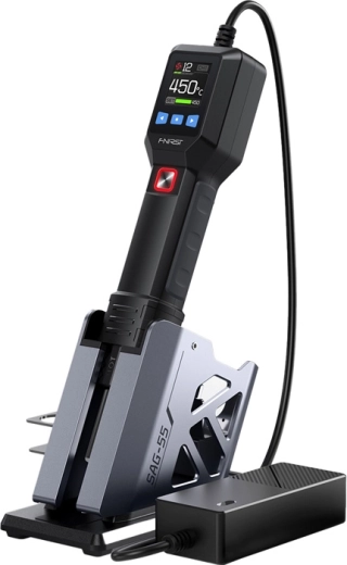 Fnirsi SAG-55 Plus pistola de aire caliente inteligente para SMD
