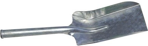 Pala galvanizada para carbón y ceniza 0,7 mm