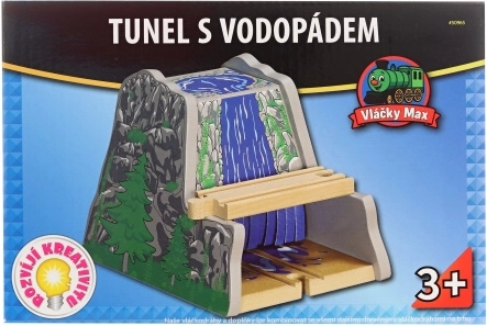 Maxim túnel con cascada