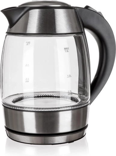Hervidor eléctrico Glacy 1,8 l de vidrio con iluminación LED