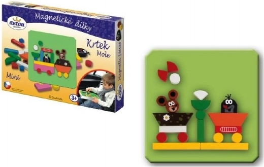 Detoa piezas magnéticas Krtek mini