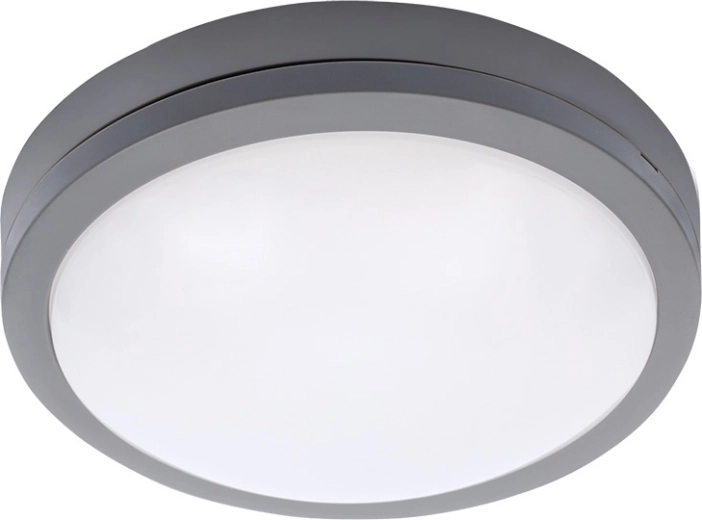 Solight luminaria LED de techo y pared para exterior Siena gris 20 W