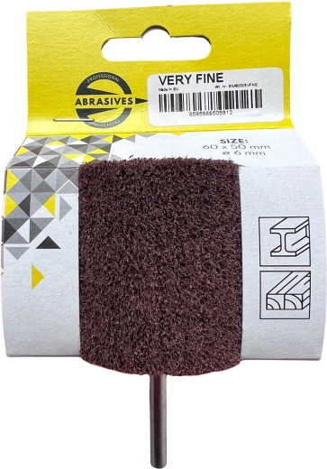 Disco de láminas con vástago de pulido VLIES BKA 80 × 50 × 6 mm – grueso