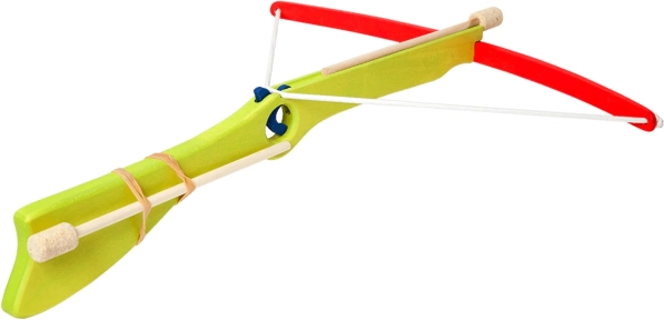 Fauna ballesta de madera – grande verde