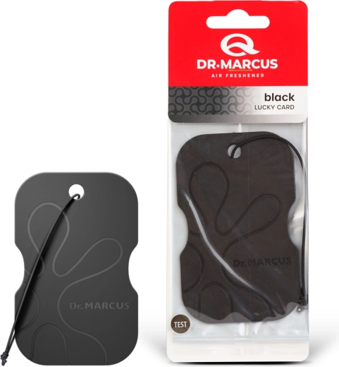 Dr. Marcus Lucky Card Black ambientador para coche