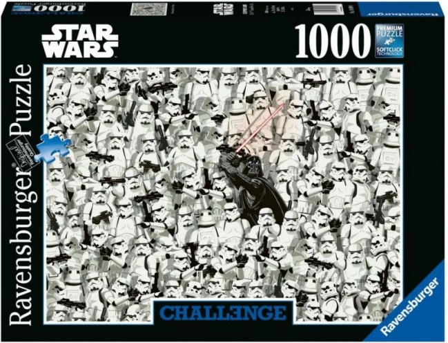 Puzzle Ravensburger Challenge Star Wars de 1000 piezas