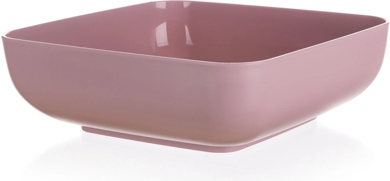 Cuenco de plástico 1,8 l Culinaria rosa 19,5 × 19,5 cm