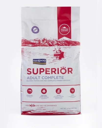 Fish4Dogs Superior pienso para perros adultos con salmón y patatas 12 kg
