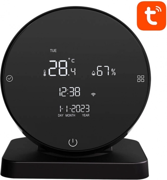 Sensor IR inteligente de temperatura y humedad AVATTO WHS20S con soporte TUYA