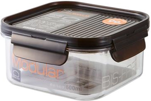 Recipiente LocknLock Bisfree Modular cuadrado 600 ml