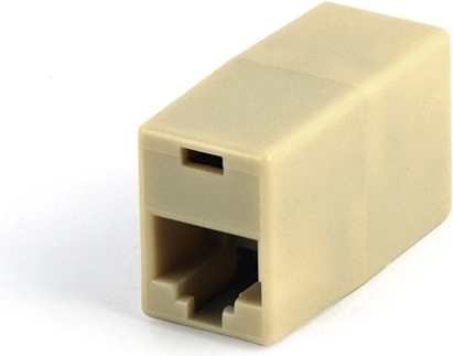 Acoplador de cable RJ45/RJ45 UTP - 10 unidades