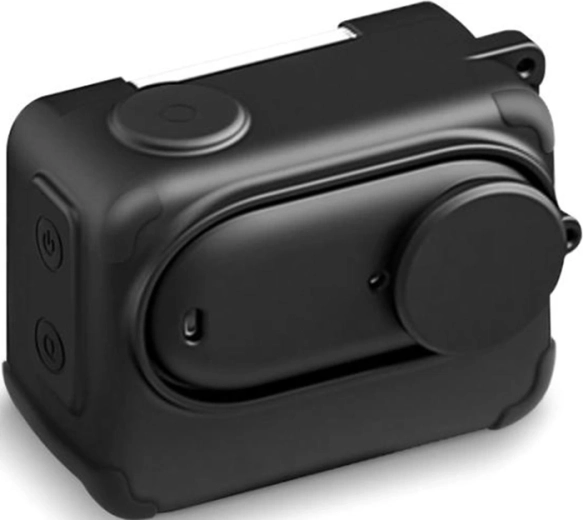 Funda de silicona Puluz para Insta360 GO 3S negra - 1 unidad