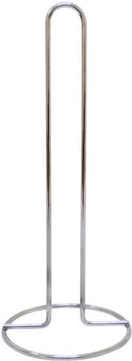 Soporte para rollo de papel de cocina de metal cromado 29,5 × 12 cm