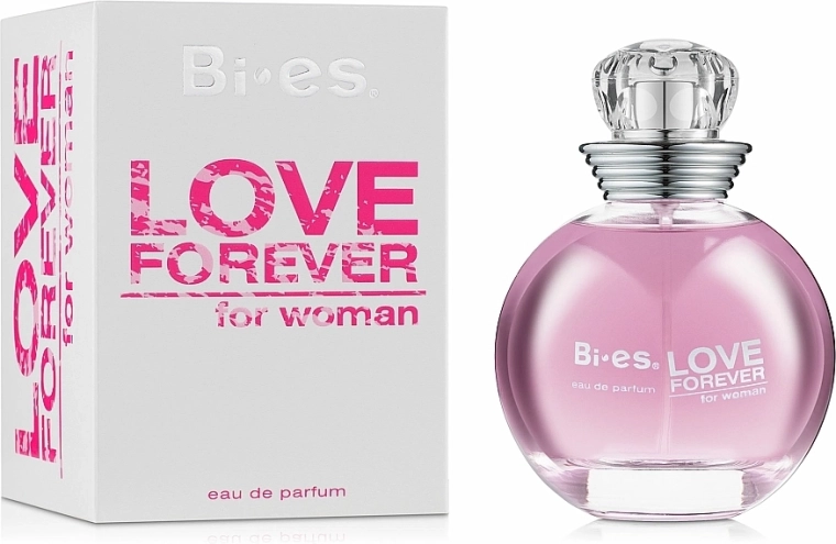 Agua de perfume para mujer BI-ES Love Forever White 100 ml