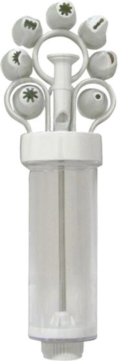 Decorador para tartas 150 ml con 8 boquillas TORO