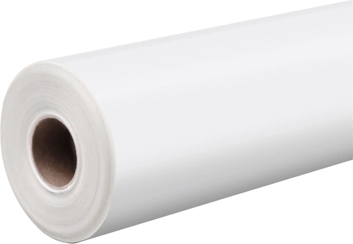 Lámina de vinilo autoadhesiva mate HTVRONT blanca 30,5 × 180 cm
