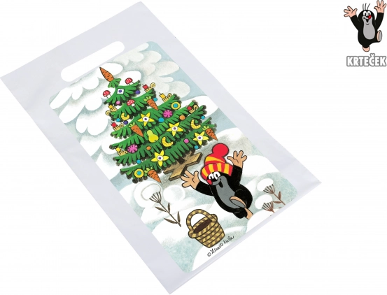 Bolsa Krtek "S" 20,5x34 cm NAVIDAD
