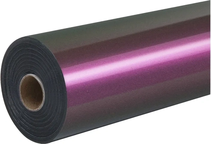 HTVRONT vinilo termotransferible Chameleon verde-morado 30,5 × 90 cm
