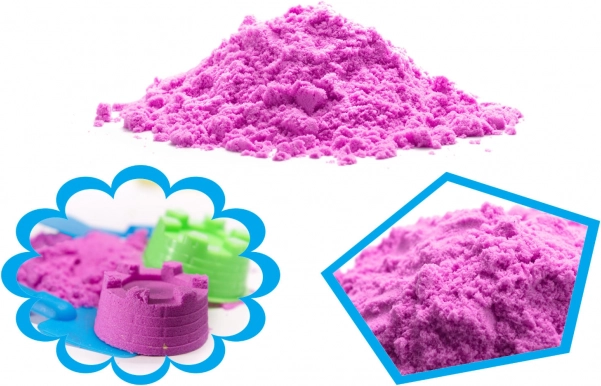 Arena mágica cinética para niños 1 kg – Violeta