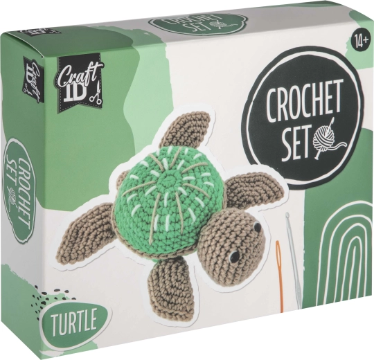 Kit creativo de ganchillo – tortuga 16 cm