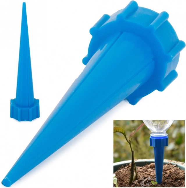 Pico de autoriego para macetas con botella PET