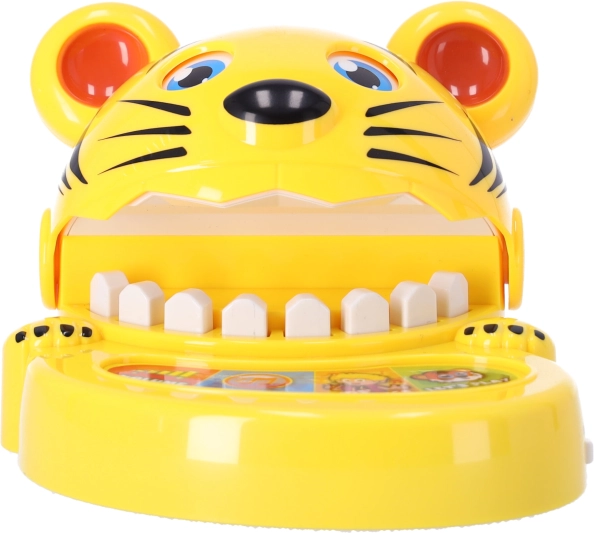 Tigre interactivo mordedor: juego de mesa familiar para niños