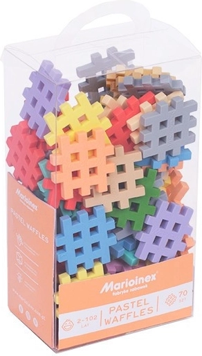 Mini Waffle Pastel 70 uds