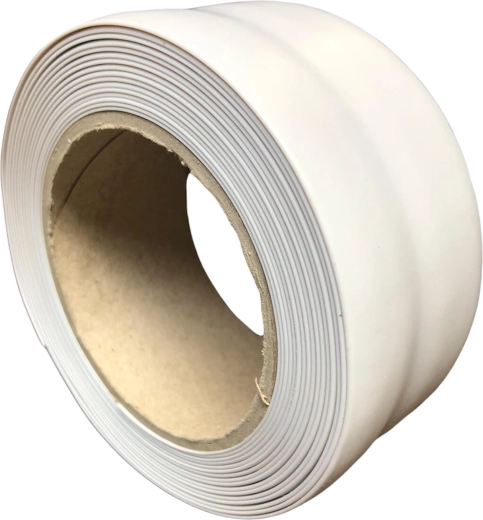 Remate autoadhesivo para suelo de PVC 52 mm × 5 m gris claro