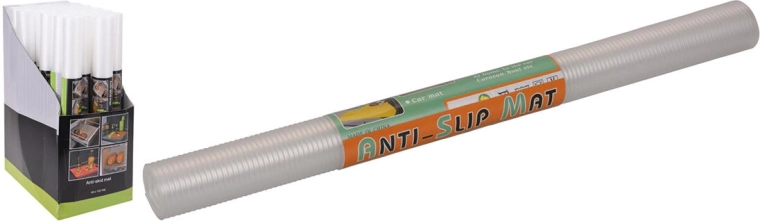 Alfombrilla antideslizante para cajones 100 × 46 cm, plástico transparente