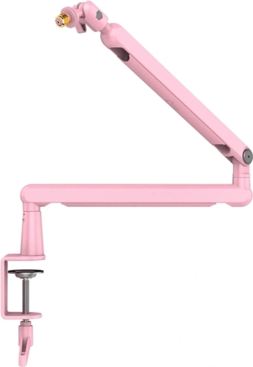 Brazo de micrófono de escritorio Fifine BM88 rosa