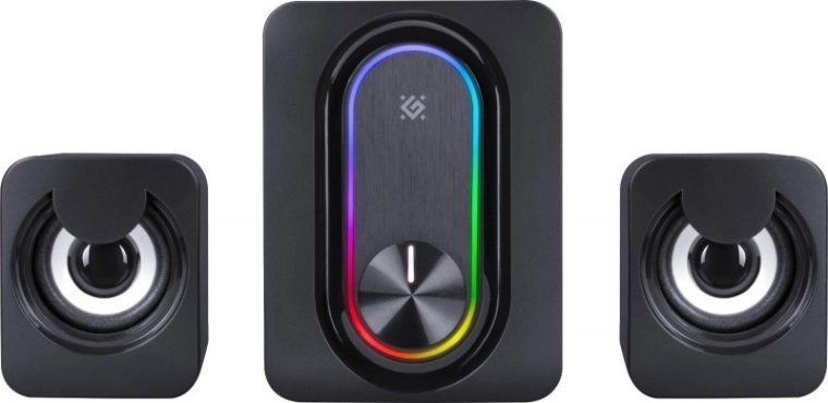 Altavoces para ordenador 2.1 con Bluetooth 5.3 e iluminación LED, 11 W