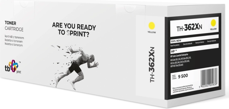 Tóner amarillo para HP Color LaserJet M552/M553/M577