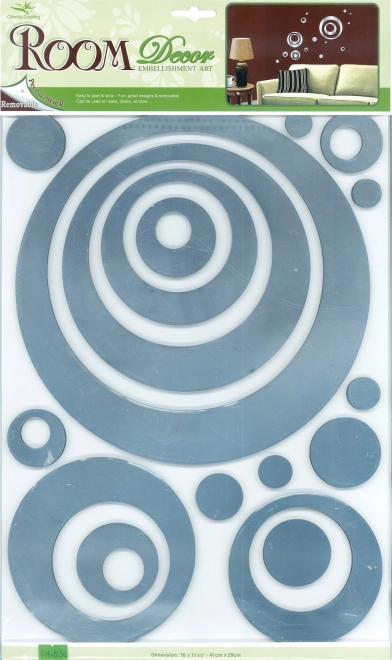 Pegatinas Círculos Plateados Small Foot