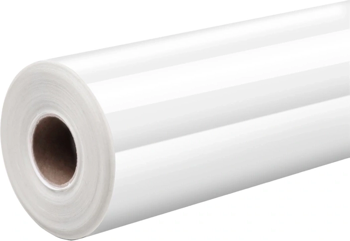 Lámina adhesiva brillante HTVRONT 30,5 × 180 cm blanca