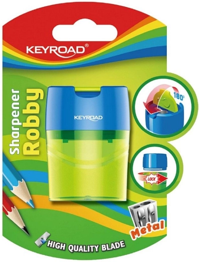 Sacapuntas Keyroad Robby Duo con depósito