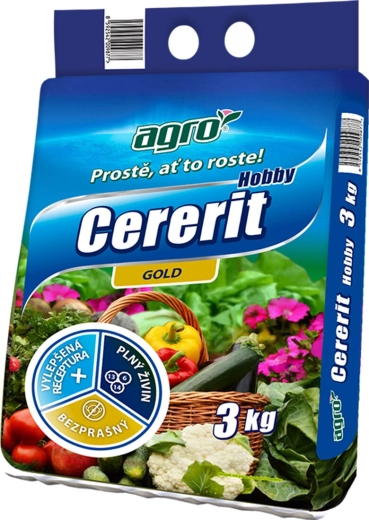 Cererit Hobby Gold fertilizante sin cloruros 3 kg AGRO