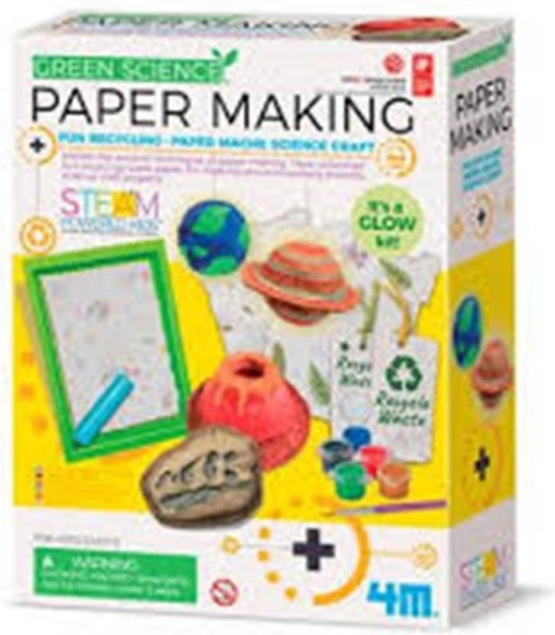 4M fabricación de papel para niños