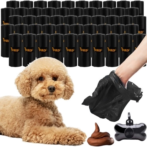 Bolsas para excrementos de perro PURLOV con dispensador