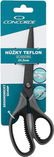 Tijeras CONCORDE con recubrimiento de teflón 21,5 cm