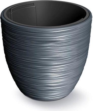Maceta Furu con inserto 34,9 cm – antracita