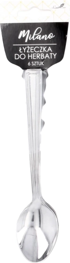 Set de cucharillas de té Milano – 6 uds de acero inoxidable
