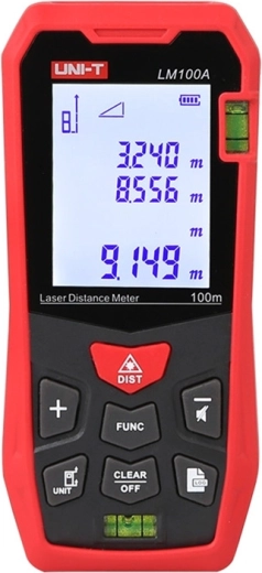 Telémetro láser Uni-T LM100A 100 m