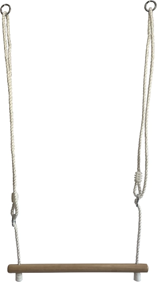 Barra colgante de madera 2Kids Toys con cuerdas ajustables