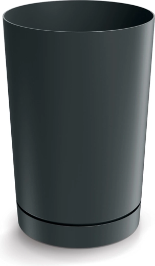 Maceta Tubo 30 cm gris oscuro