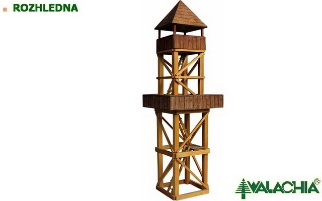 Kit de construcción de madera para pegar Mirador de Walachia