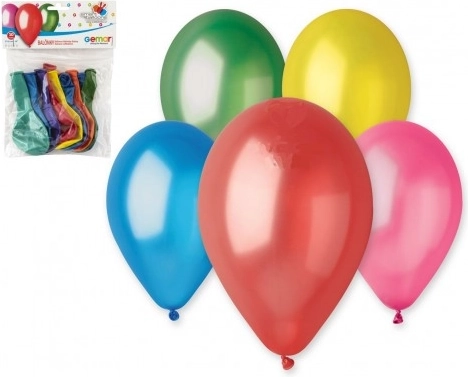 Globos inflables 10 cm - 10 uds, carnaval