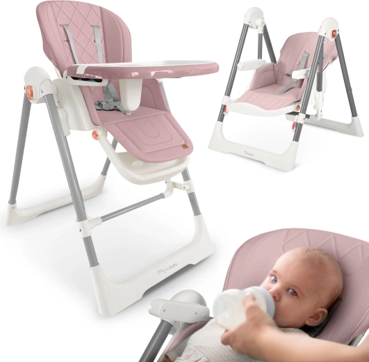 Trona 3 en 1 Nukido Elite rosa