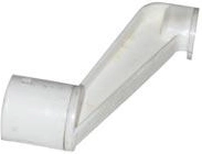 Manivela de repuesto para batidor manual de 1 l, plástico, altura 16 cm