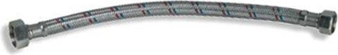 Manguera de conexión de acero inoxidable M3/8" × M3/8", 20 cm
